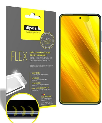 3x 3D Full Cover Schutzfolie für Poco X3 NFC (1)