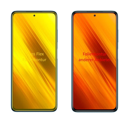 3x 3D Full Cover Schutzfolie für Poco X3 NFC (2)