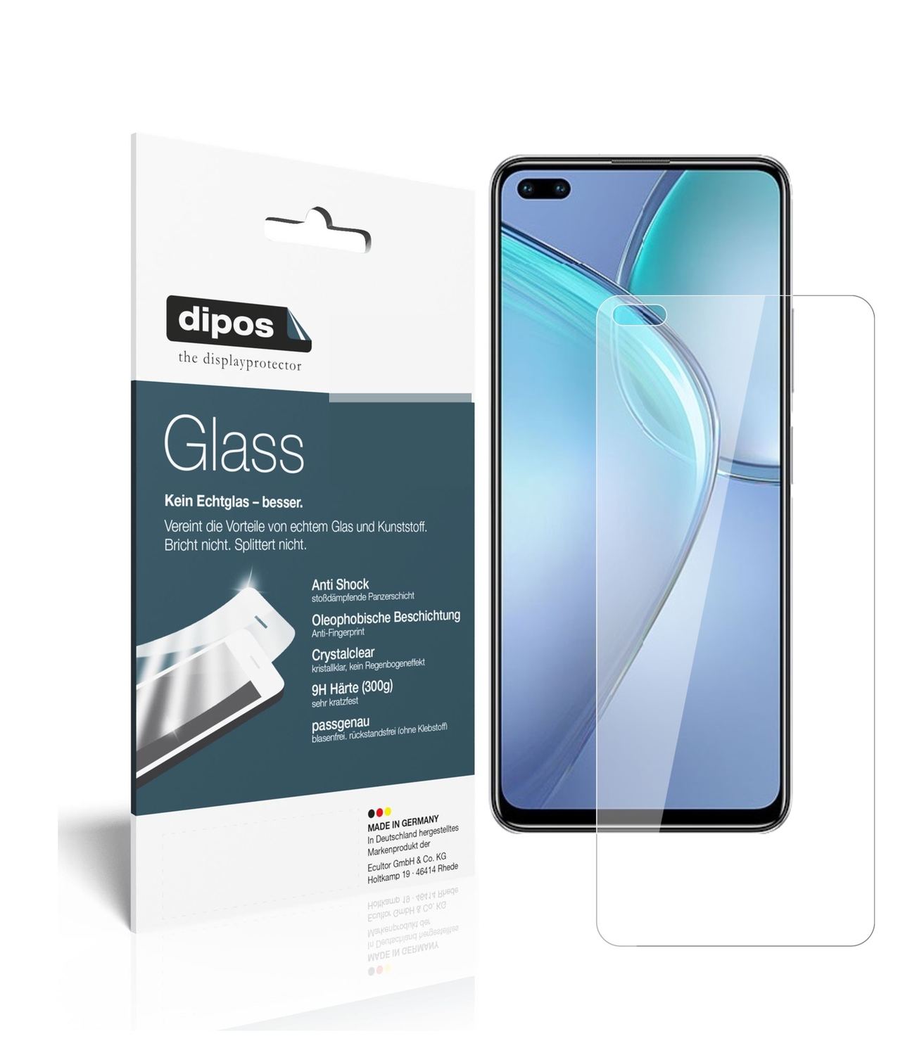 2x 9H Schutzfolie für Infinix Zero 8 Panzerfolie (1)
