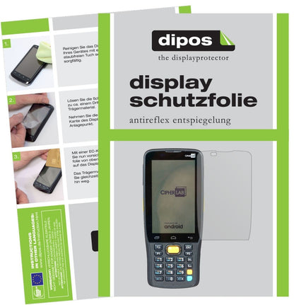 5x Schutzfolie matt für CipherLab RK25 Display-Sch (1)