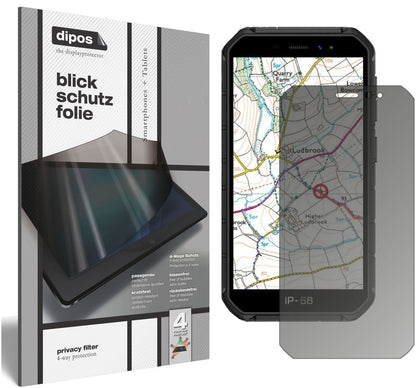 Blickschutzfolie für Ulefone Armor X7 matt Schutzf (1)