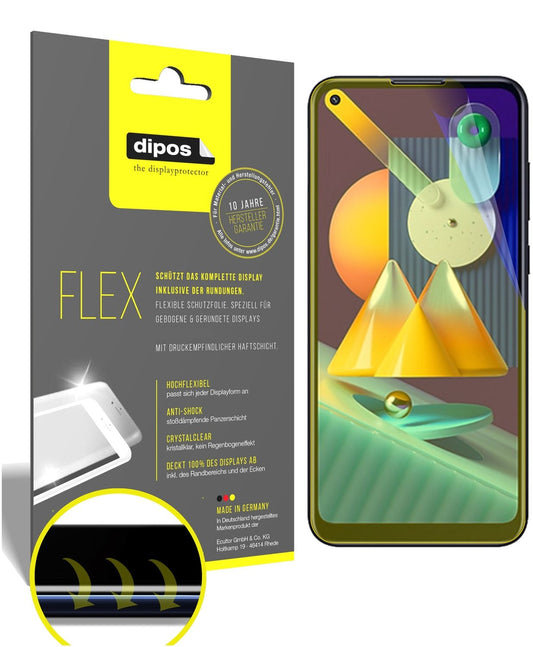 3x 3D Full Cover Schutzfolie für Samsung Galaxy M1 (1)