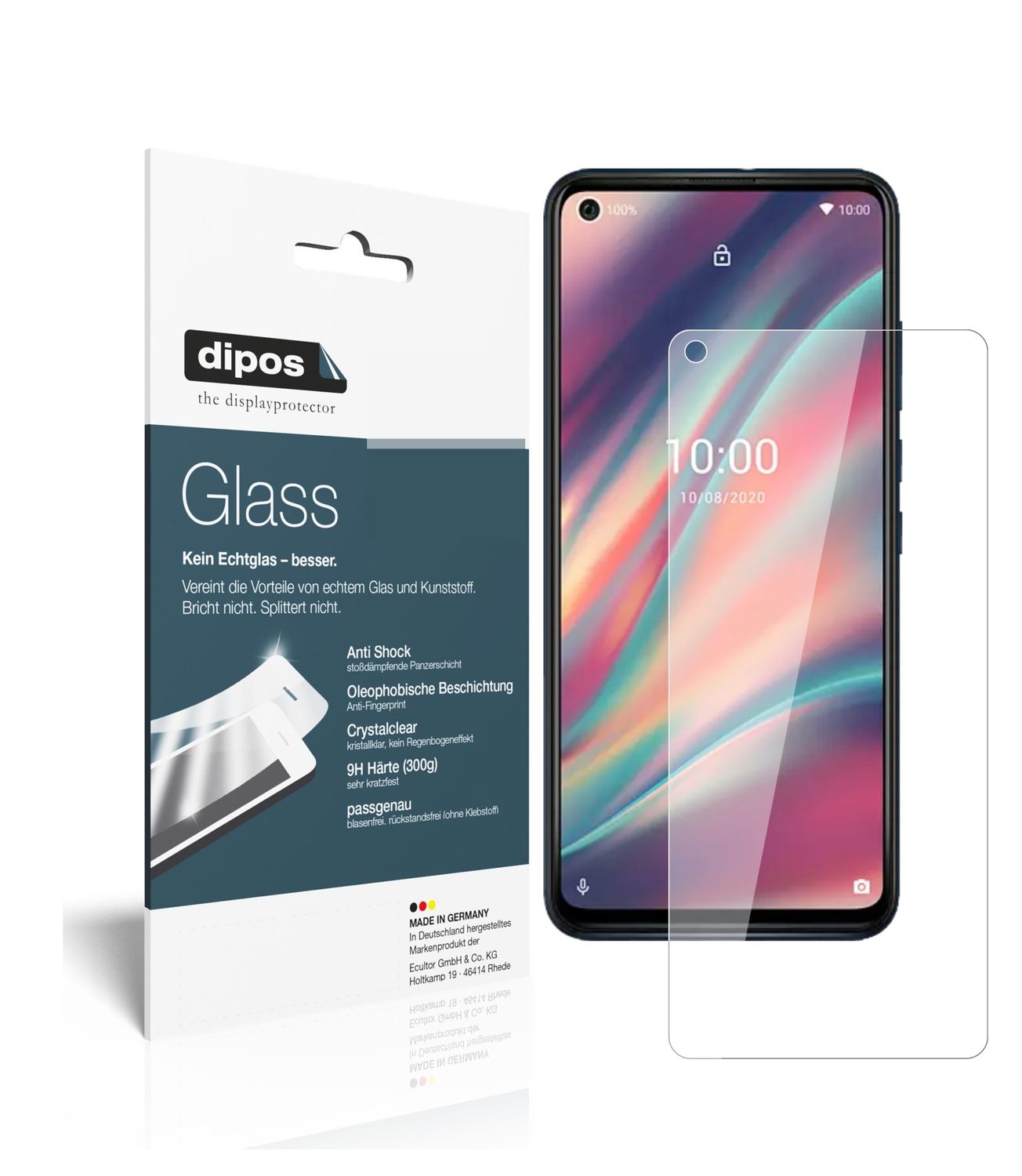 2x 9H Schutzfolie für Wiko View5 Panzerfolie (1)