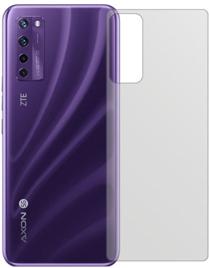 5x Schutzfolie matt für ZTE A20 5G Rückseite Displ (2)