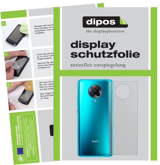 5x Schutzfolie matt für Xiaomi Redmi K30 Pro Rücks (1)