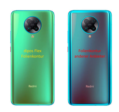 3x 3D Full Cover Schutzfolie für Xiaomi Redmi K30  (2)