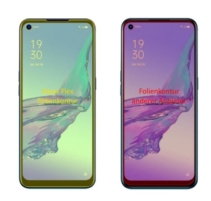 3x 3D Full Cover Schutzfolie für Oppo A53 (2020) (2)