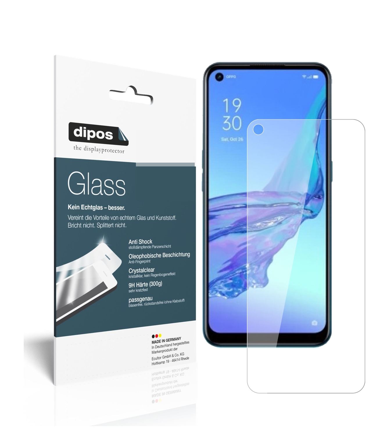 2x 9H Schutzfolie für Oppo A53 (2020) Panzerfolie (1)