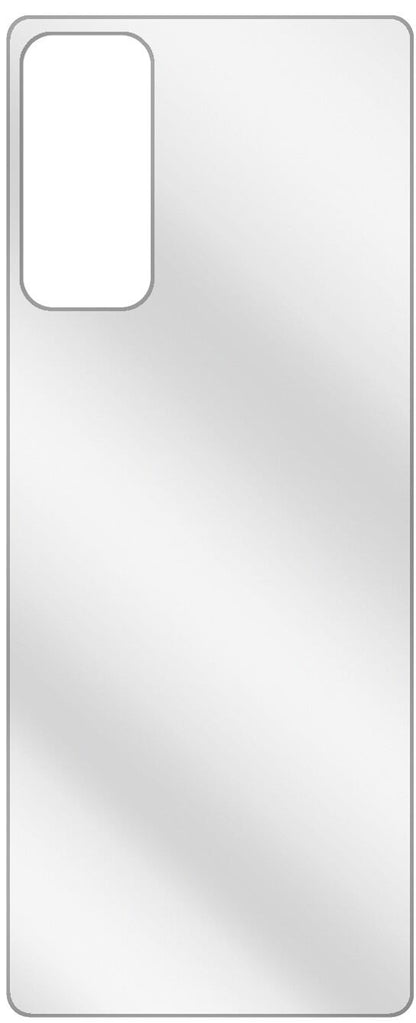 2x Schutzfolie klar für ZTE Axon 20 5G Rückseite D (3)