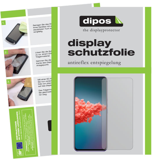 4x Schutzfolie matt für ZTE Axon 20 5G Display-Sch (1)