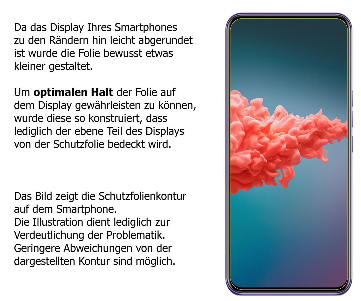 2x 9H Schutzfolie für ZTE A20 5G Panzerfolie (3)