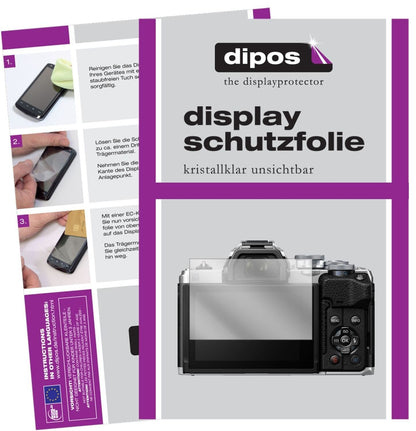 5x Schutzfolie klar für Olympus OM-D E-M10 Mark IV (1)
