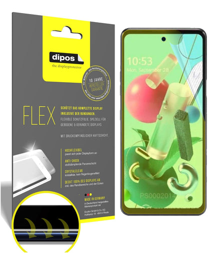 3x 3D Full Cover Schutzfolie für LG Q92 (1)