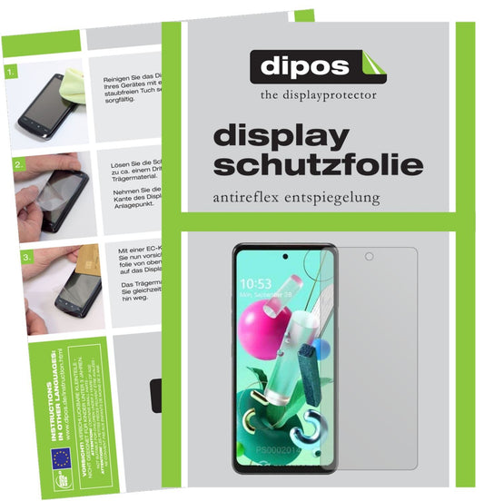 6x Schutzfolie matt für LG Q92 Display-Schutzfolie (1)
