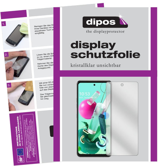 6x Schutzfolie klar für LG Q92 Display-Schutzfolie (1)