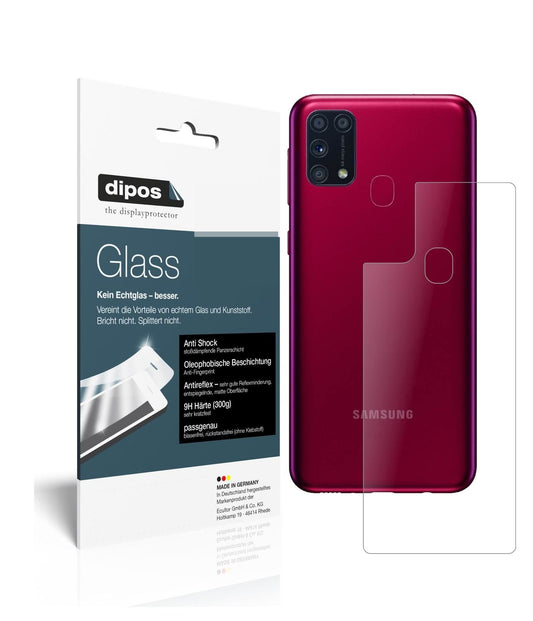 2x 9H Schutzfolie matt für Samsung Galaxy M31s Rüc (1)