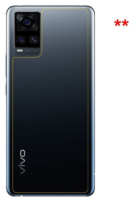 1x 9H Schutzfolie für Vivo S7 5G Rückseite Panzerf (3)
