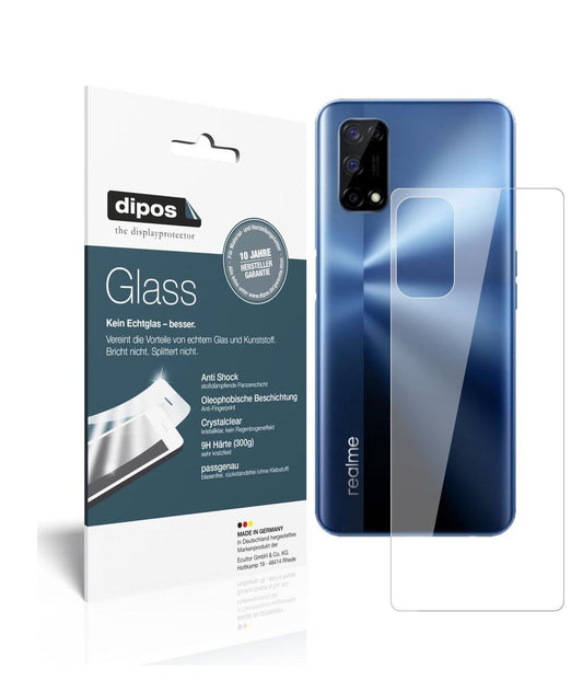 1x 9H Schutzfolie für Oppo Realme V5 5G Rückseite  (1)