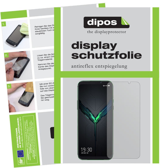 5x Schutzfolie matt für Xiaomi Black Shark 3S Disp (1)