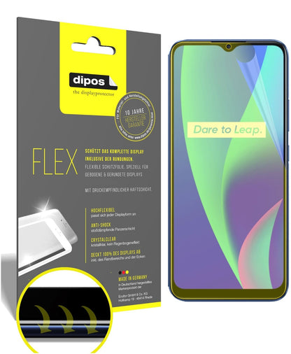 3x 3D Full Cover Schutzfolie für Oppo Realme C15 (1)