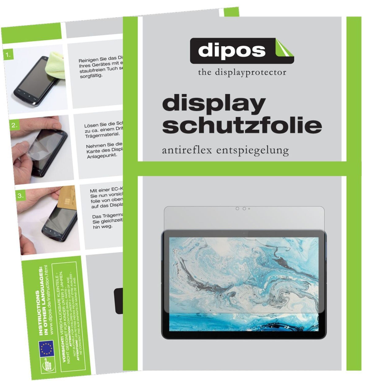 1x Schutzfolie matt für Lenovo IdeaPad Duet Chrome (1)