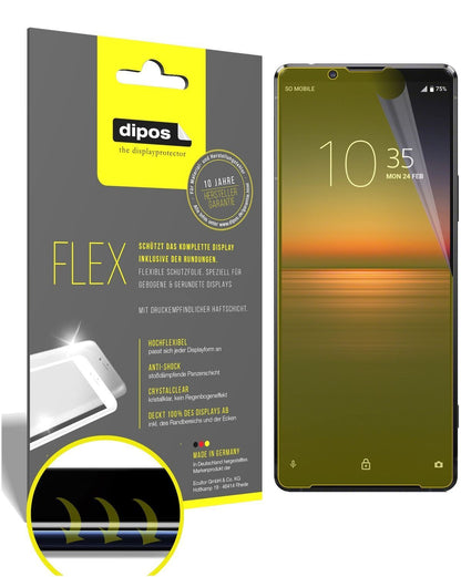 3x 3D Full Cover Schutzfolie für Sony Xperia 1 II (1)