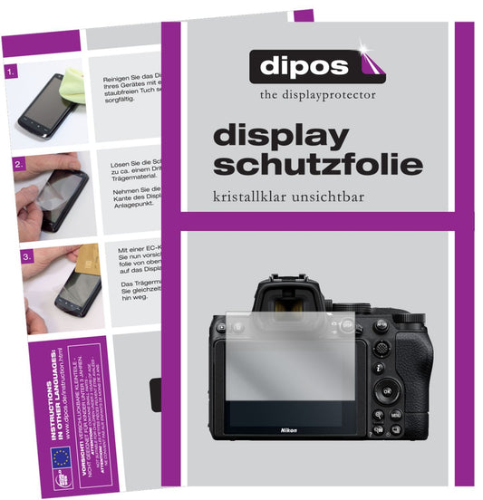 2x Schutzfolie klar für Nikon Z5 Display-Schutzfol (1)
