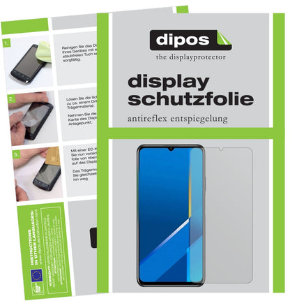 4x Schutzfolie matt für Honor X10 Max 5G Display-S (1)