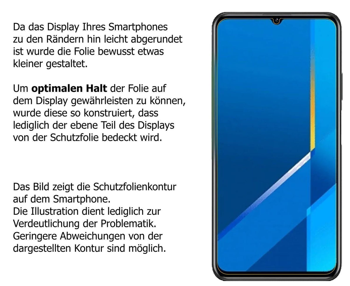 4x Schutzfolie matt für Honor X10 Max 5G Display-S (6)