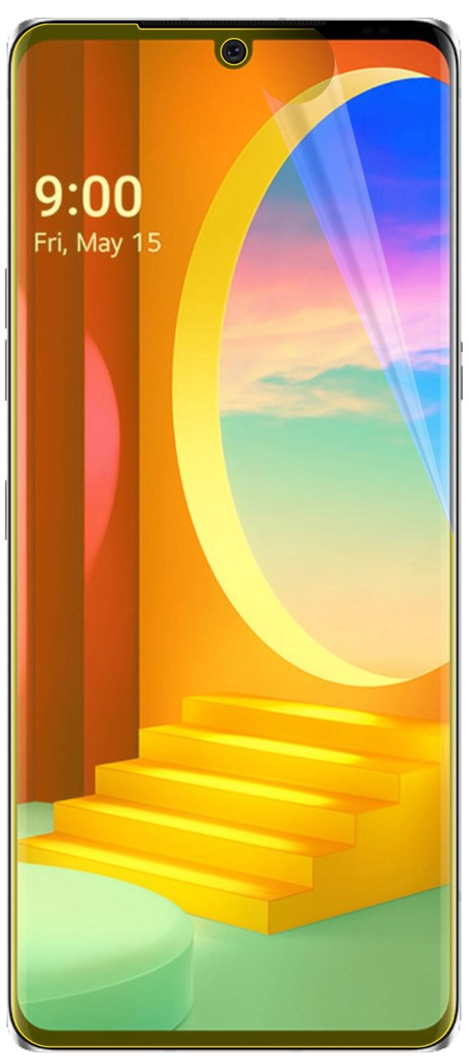 2x 3D Full Cover Schutzfolie für LG Velvet 4G (3)