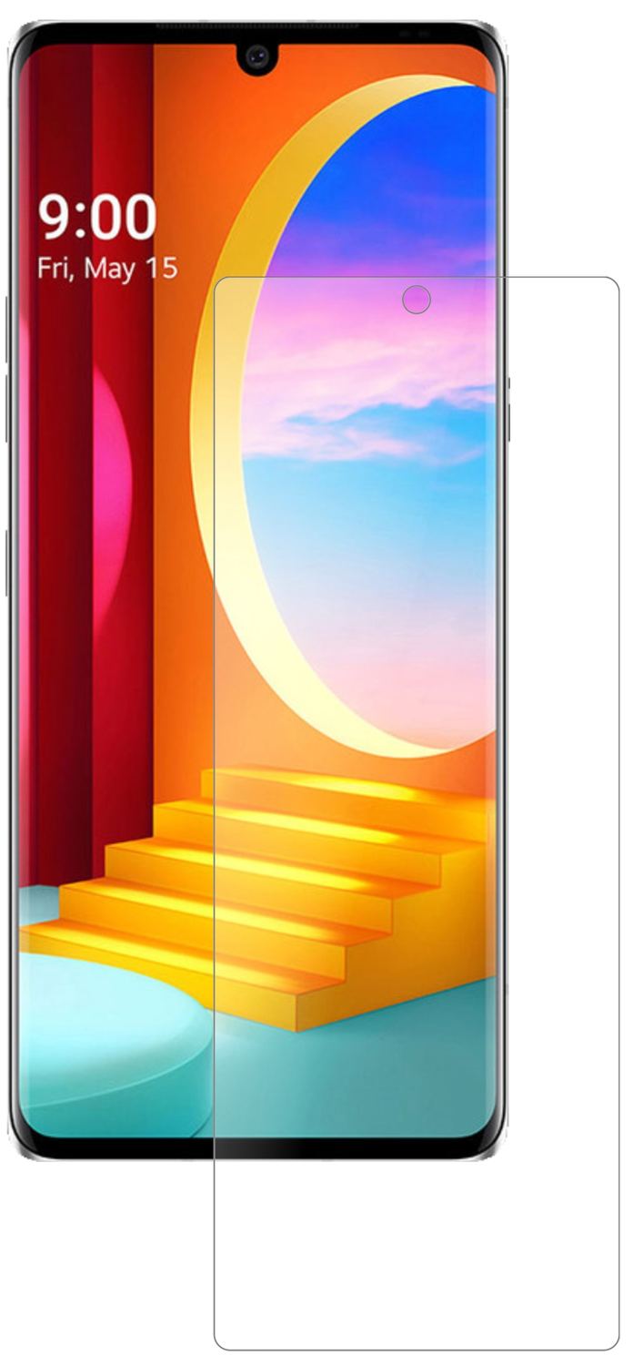2x 9H Schutzfolie matt für LG Velvet 4G Panzerfoli (2)