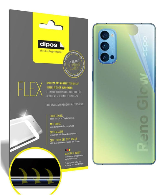 2x 3D Full Cover Schutzfolie für Oppo Reno 4 Pro R (1)