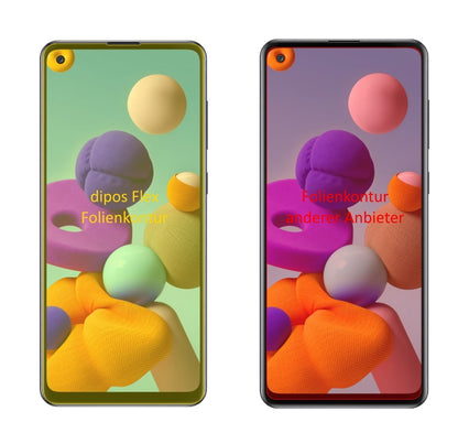 2x 3D Full Cover Schutzfolie für Samsung Galaxy A2 (2)