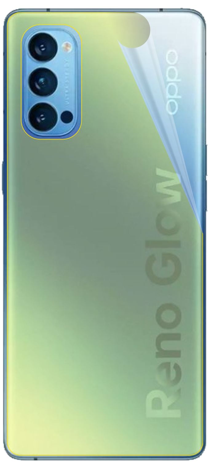 3x 3D Full Cover Schutzfolie für Oppo Reno 4 Pro R (3)