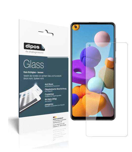 2x 9H Schutzfolie für Samsung Galaxy A21s Panzerfo (1)