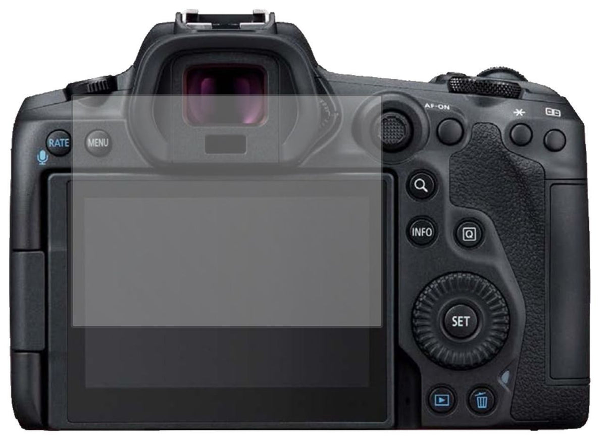 5x Schutzfolie matt für Canon EOS R6 Display-Schut (2)