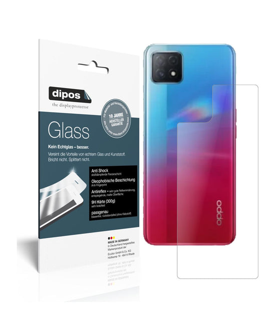 1x 9H Schutzfolie matt für Oppo A72 5G Rückseite P (1)