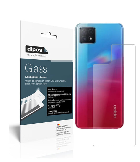 2x 9H Schutzfolie matt für Oppo A72 5G Rückseite P (1)