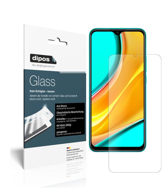 2x 9H Schutzfolie matt für Xiaomi Redmi 9 Panzerfo (1)