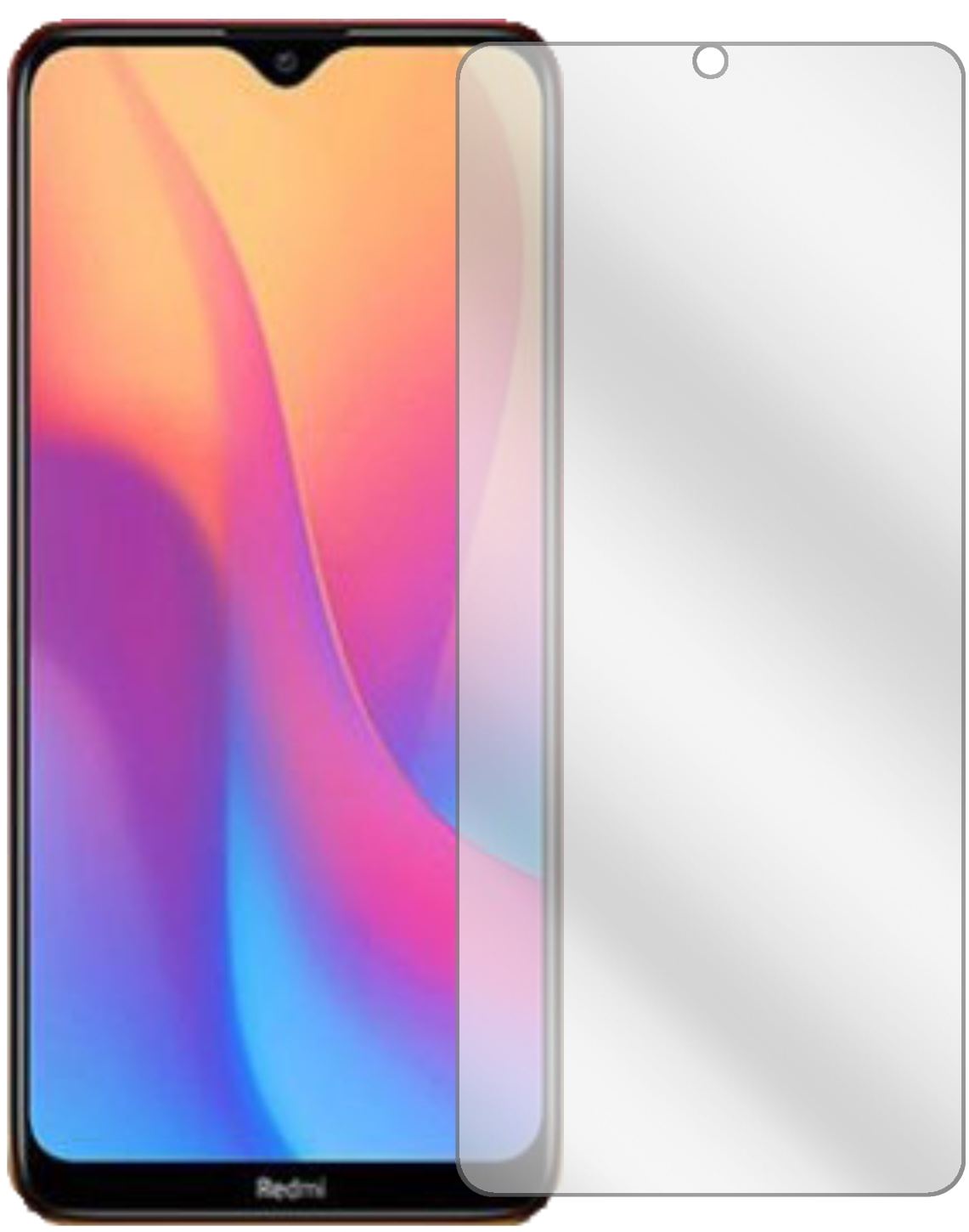 2x Schutzfolie klar für Xiaomi Redmi 9C Display-Sc (2)