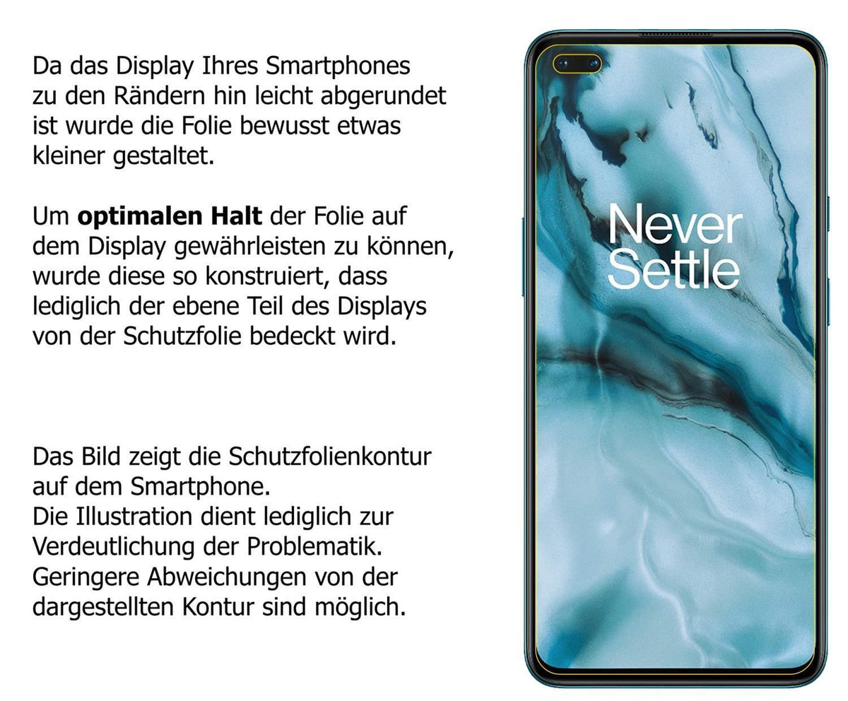 1x 9H Schutzfolie für OnePlus Nord Panzerfolie (3)