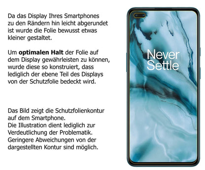 1x 9H Schutzfolie für OnePlus Nord Panzerfolie (3)