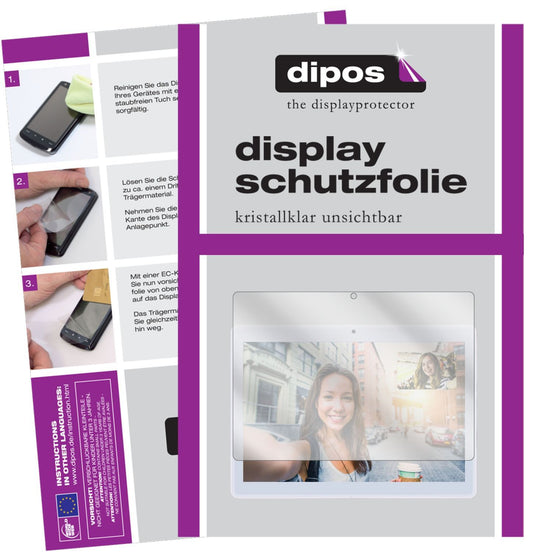 1x Schutzfolie klar für XGODY TB02 9 Zoll Display- (1)
