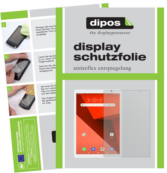 1x Schutzfolie matt für XGODY Y101 10.1 Zoll Displ (1)