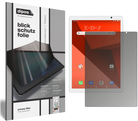 Blickschutzfolie für XGODY Y101 10.1 Zoll matt Sch (1)