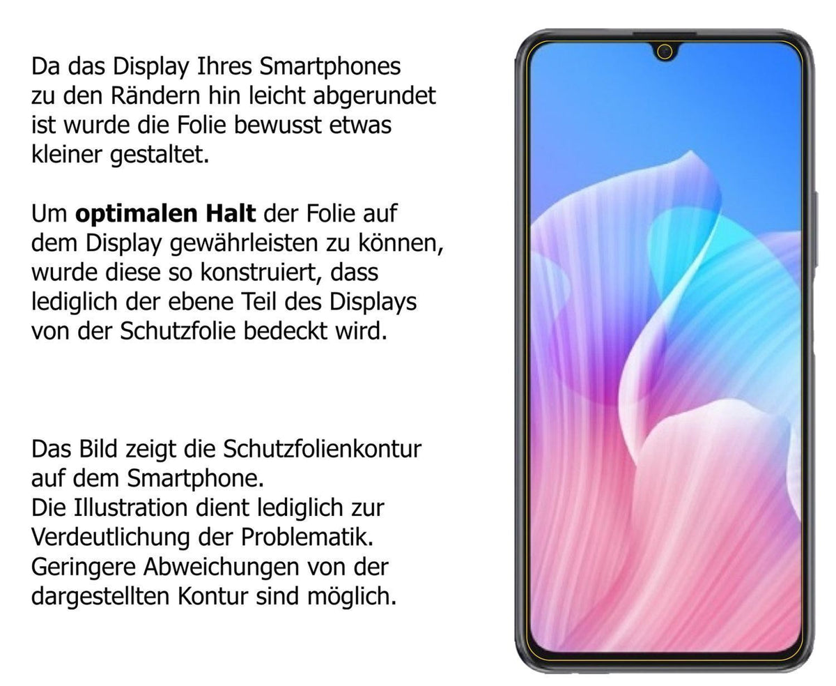 2x 9H Schutzfolie für Huawei Enjoy 20 Plus Panzerf (3)