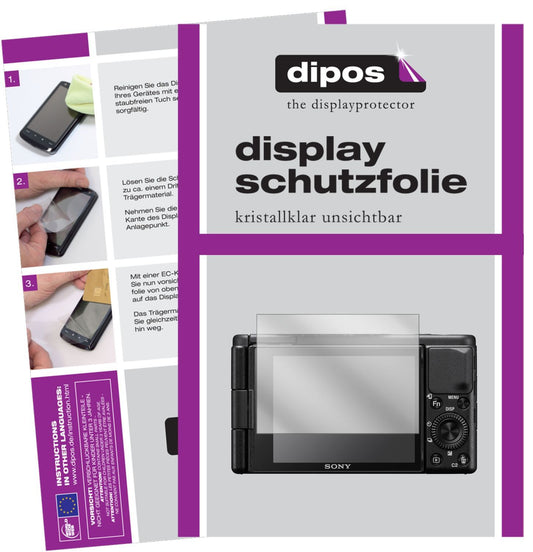6x Schutzfolie klar für Sony ZV-1 Display-Schutzfo (1)