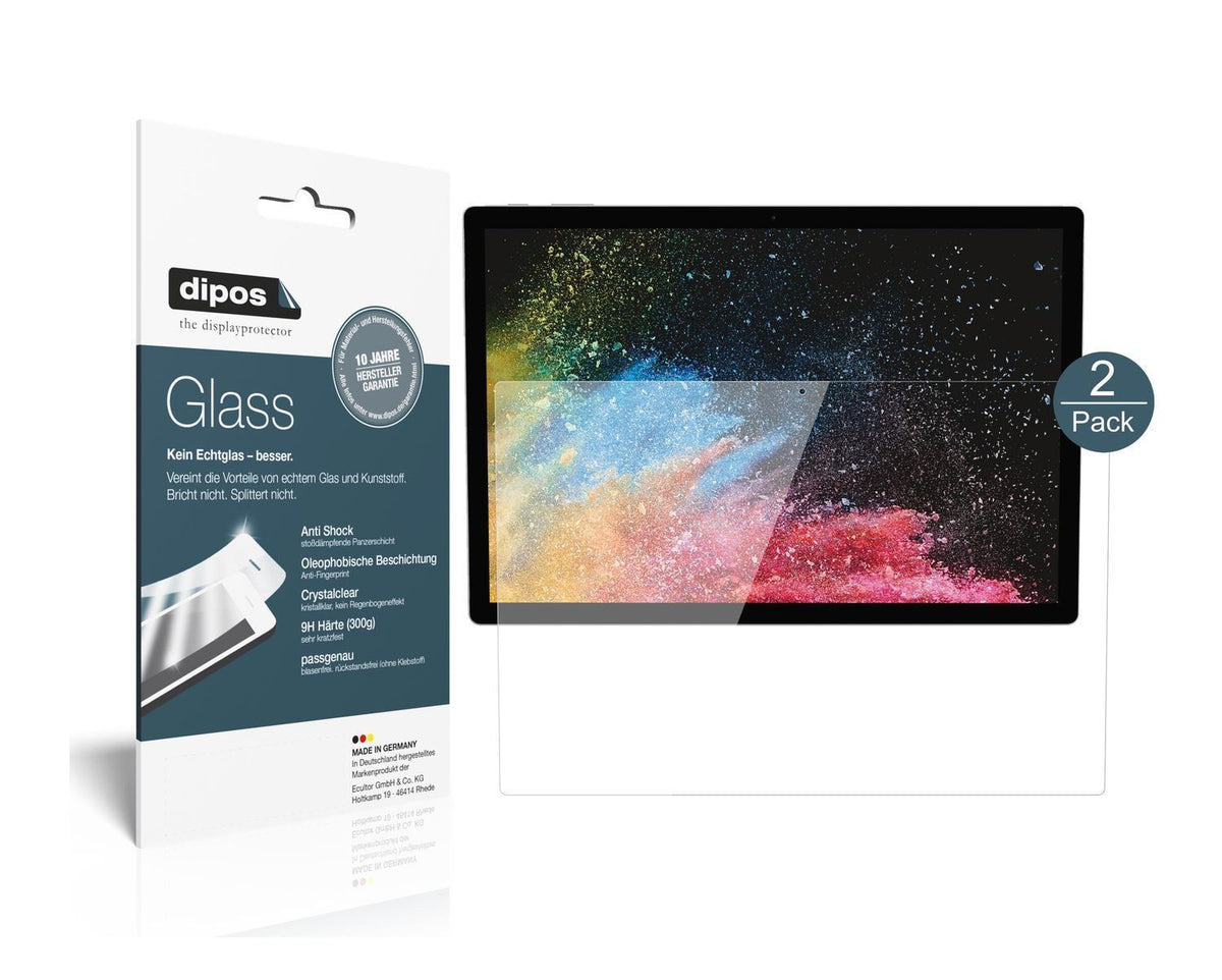 1x 9H Schutzfolie für Microsoft Surface Book 3 15  (1)