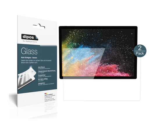2x 9H Schutzfolie für Microsoft Surface Book 3 15  (1)