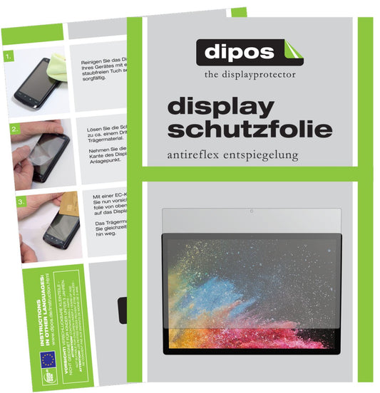2x Schutzfolie matt für Microsoft Surface Book 3 1 (1)